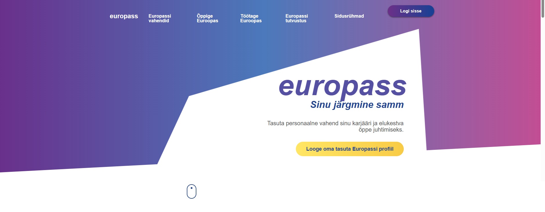 Europass - sinu järgmine samm