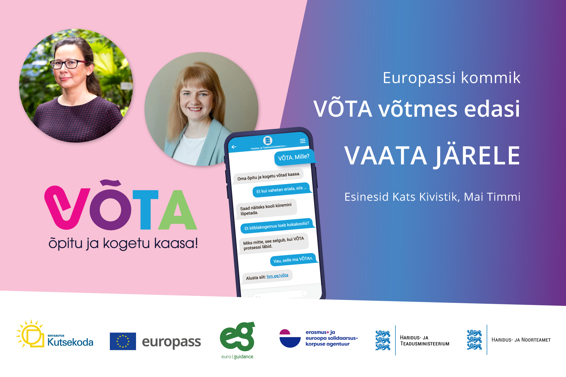Europassi kommik Võta võtmes edasi